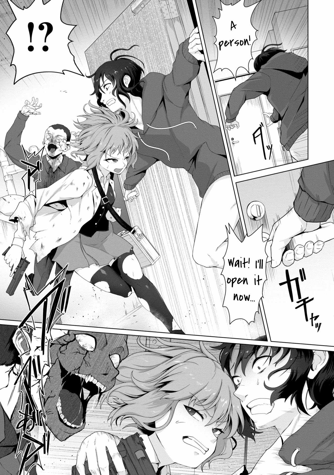 Ore no vaccine dake ga zonbika shita sekai o sukueru Chapter 1 Kissmanga
